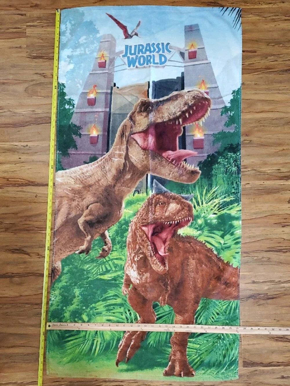 Jurassic World Dinosaur Beach Towel Bath Towel